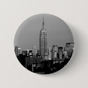 The Empire State Building 6 Cm Round Badge