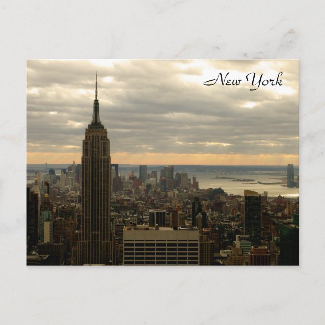 The Empire State (Colour) Postcard (Front)