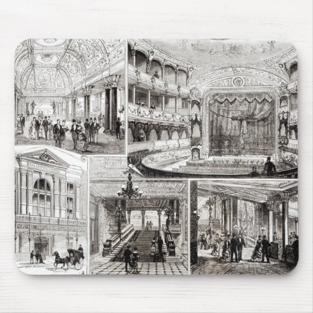 The Empire Theatre, Leicester Square Mouse Pad (Front)