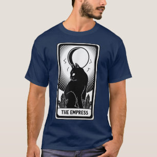 The Empress Black Cat Card Halloween Costume Horro T-Shirt