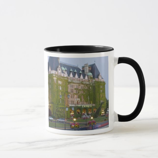 The Empress Hotel at the inner harbour in Mug (Right)