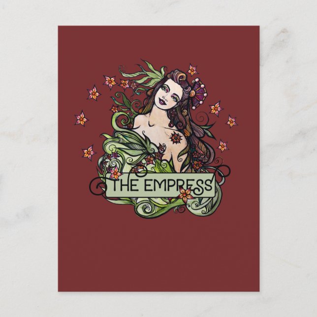 The Empress Tarot Card (Front)