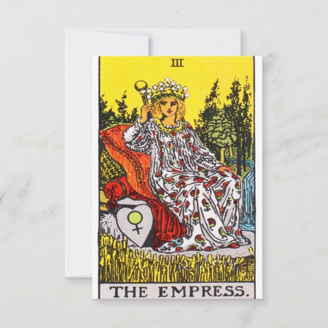 The Empress Tarot Card (Front)