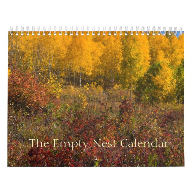 The Empty Nest Calendar Autumn Cover (Cover)