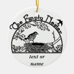 The Empty Nester Ceramic Tree Decoration