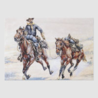 The Empty Saddle Western Art by Frederic Remington