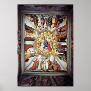 The Empyrean And Figures From The Eight Heavens Poster