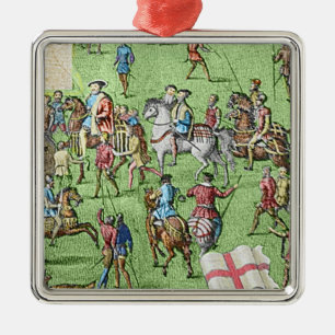 The Encampment of the English Forces Metal Tree Decoration