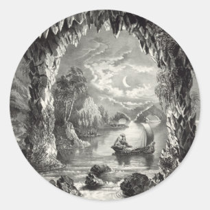The Enchanted Cave Classic Round Sticker