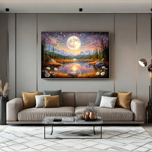 The Enchanted Dream Lake Canvas Print