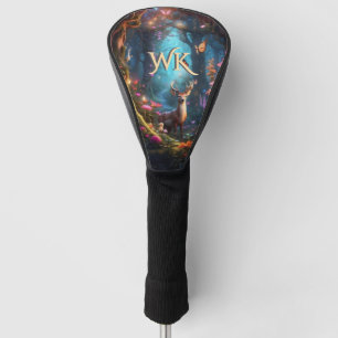 The Enchanted Forest a Mystical Oasis Monogrammed Golf Head Cover