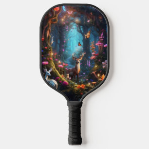 The Enchanted Forest a Mystical Oasis Pickleball Paddle