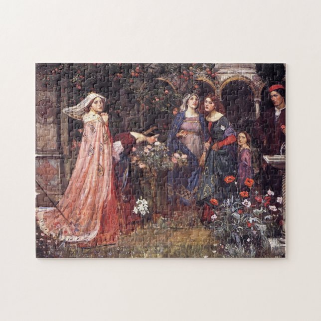 The Enchanted Garden by John Waterhouse Jigsaw Puzzle (Horizontal)