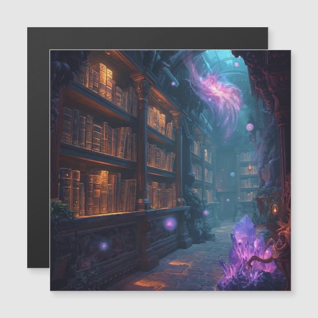 The Enchanted Library (Front/Back)
