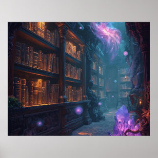 The Enchanted Library Poster