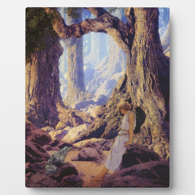The Enchanted Prince By Maxfield Parrish Plaque (Front)