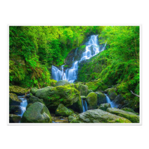The Enchanting Cascade of Torc Waterfall Photo Print