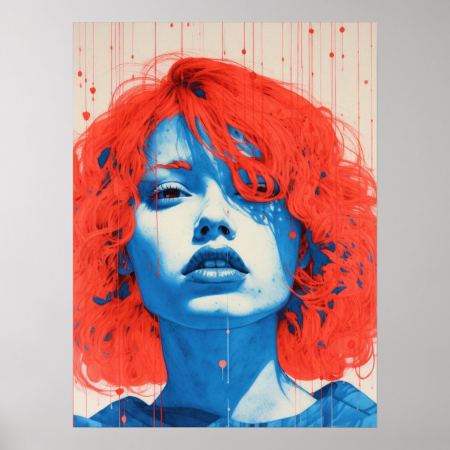 The Enchanting Redhead Poster (Front)