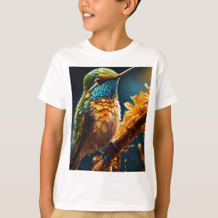  The Enchanting World of the Hummingbird" T-Shirt