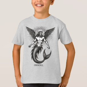 The Enchantment of Crocell Demon Illustration T-Shirt