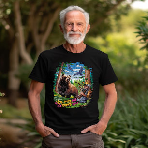 The Encounter bear hunting humourous T-Shirt
