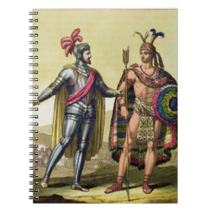 The Encounter between Hernando Cortes (1485-1547) Notebook