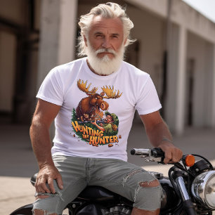 The Encounter moose hunting humourous T-Shirt