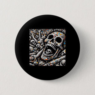 The End 6 Cm Round Badge