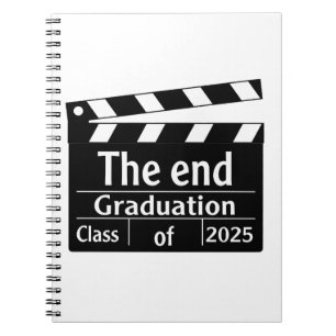 The End Graduation 2025 Cinema Graduate Notebook