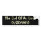 The End Of An Error - 01/20/2013