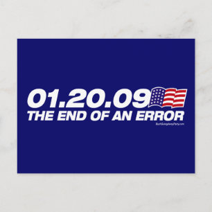 The End of an Error Postcard