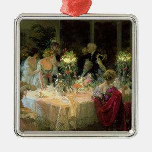 The End of Dinner, 1913 Metal Tree Decoration