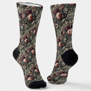 The End of Slumber – Gothic Victorian Tapestry Socks