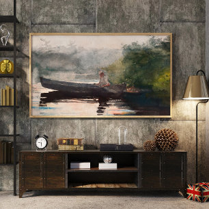 The End of the Day, Adirondacks by Winslow Homer Poster