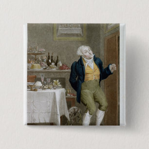 The End of the Gastronomes 15 Cm Square Badge