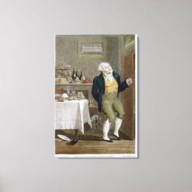The End of the Gastronomes Canvas Print (Front)