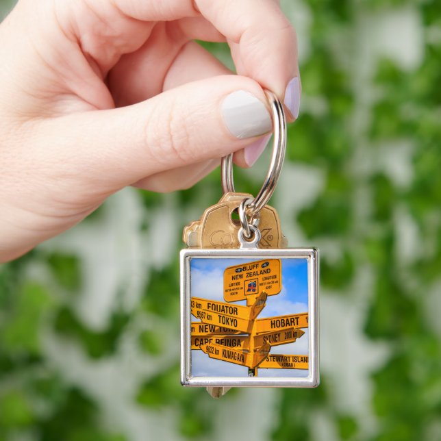The end of the road key ring (Hand)