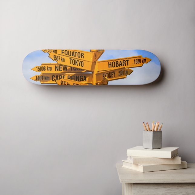 The end of the road skateboard (Wall Art (Horz))