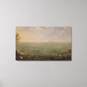 The End of the Siege of Olomouc Canvas Print