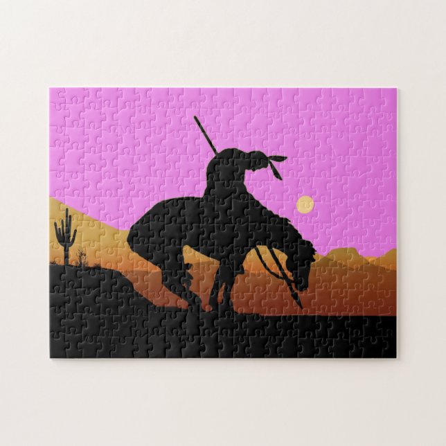 The End of the Trail Jigsaw Puzzle (Horizontal)