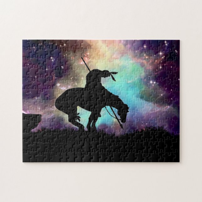 The End of the Trail Jigsaw Puzzle (Horizontal)