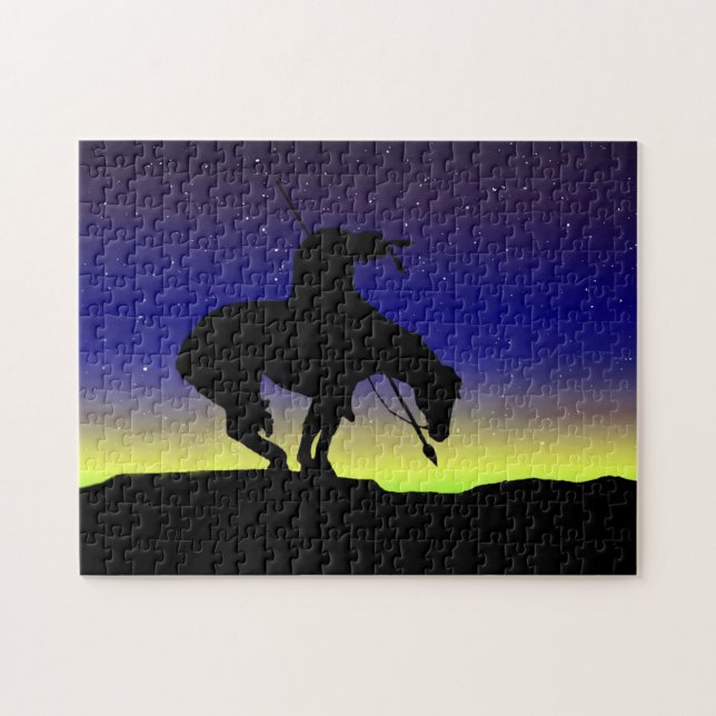 The End of the Trail Jigsaw Puzzle (Horizontal)