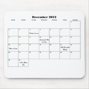 The End of the World Mouse Pad