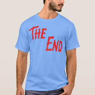 THE END Retro Horror End Credits T-Shirt