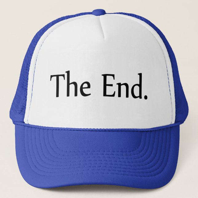 The End Trucker Hat (Front)