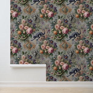 The Endangered Lavender Lycan – Gothic Whimsy Wallpaper