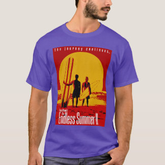 The Endless Summer II 1994 Vintage Surf Movie Post T-Shirt