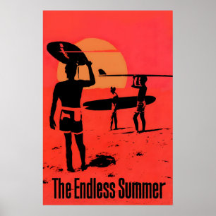 The Endless Summer Vintage Movie Poster Print 1
