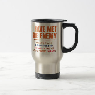 The Enemy Stainless Steel Travel Mug