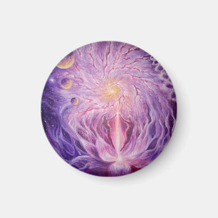 The energy of life in the universe magnet